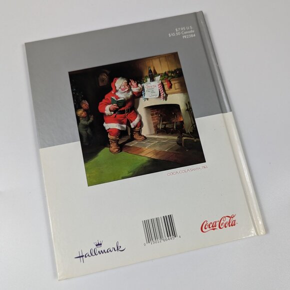 Vintage Hallmark Coca Cola Santa Twas the Night Before Christmas Book - Picture 2 of 4